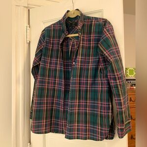 J.Crew plaid button down